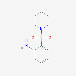 molecular formula C11H16N2O2S B1586260 2-(Piperidin-1-ylsulfonyl)aniline CAS No. 436095-30-6