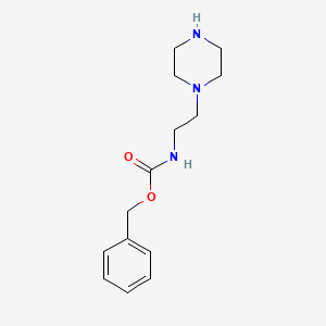 molecular formula C14H21N3O2 B1586265 Benzyl (2-(piperazin-1-yl)ethyl)carbamate CAS No. 302557-33-1