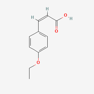 molecular formula C11H12O3 B1586268 4-Ethoxycinnamic Acid CAS No. 2373-79-7