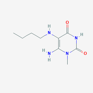 6-Amino-5-butylamino-1-methyluracil