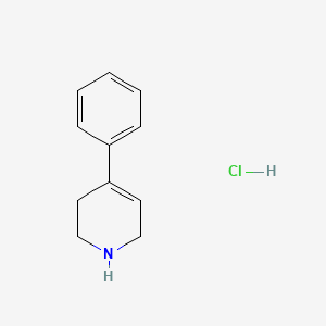molecular formula C11H14ClN B1586279 4-Phenyl-1,2,3,6-tetrahydropyridine hydrochloride CAS No. 43064-12-6