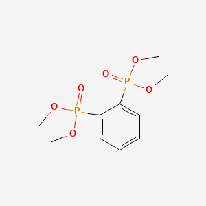 molecular formula C10H16O6P2 B1586284 1,2-Bis(dimethoxyphosphoryl)benzene CAS No. 15104-46-8