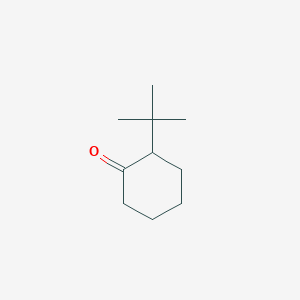 molecular formula C10H18O B158629 2-tert-Butylcyclohexanone CAS No. 1728-46-7