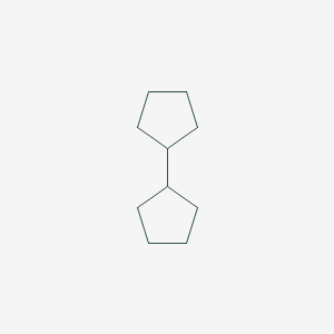 molecular formula C10H18 B158630 Bicyclopentyl CAS No. 1636-39-1