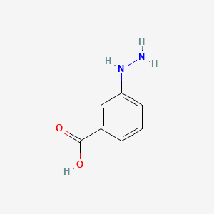 molecular formula C7H8N2O2 B1586300 3-肼基苯甲酸 CAS No. 38235-71-1