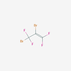 molecular formula C3Br2F4 B1586303 2,3-Dibromo-1,1,3,3-tetrafluoropropene CAS No. 666-40-0