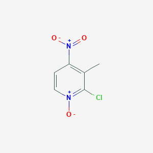 molecular formula C6H5ClN2O3 B1586307 2-Chloro-3-methyl-4-nitropyridine 1-oxide CAS No. 60323-95-7