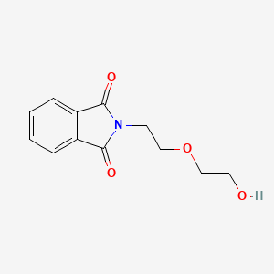 molecular formula C12H13NO4 B1586309 2-(2-(2-Hydroxyethoxy)ethyl)isoindoline-1,3-dione CAS No. 69676-63-7