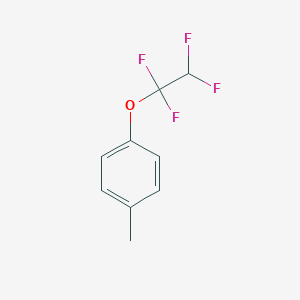 molecular formula C9H8F4O B158631 4-(1,1,2,2-Tetrafluoroethoxy)toluene CAS No. 1737-11-7