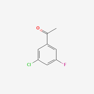 molecular formula C8H6ClFO B1586315 3'-Chloro-5'-fluoroacetophenone CAS No. 842140-52-7