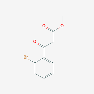 molecular formula C10H9BrO3 B1586332 3-(2-溴苯基)-3-氧代丙酸甲酯 CAS No. 294881-08-6