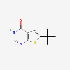 molecular formula C10H12N2OS B1586333 6-tert-Butyl-3H-thieno[2,3-d]pyrimidin-4-one CAS No. 439692-54-3