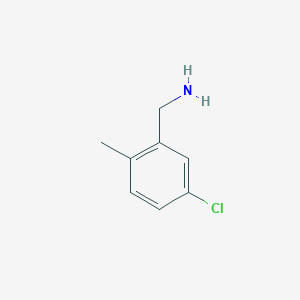 molecular formula C8H10ClN B1586338 5-Chloro-2-methylbenzylamine CAS No. 27917-13-1