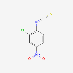 molecular formula C7H3ClN2O2S B1586339 2-Chloro-1-isothiocyanato-4-nitrobenzene CAS No. 23165-64-2