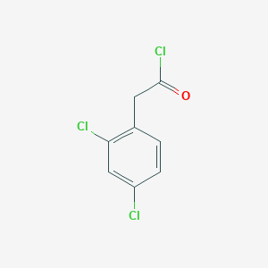 molecular formula C8H5Cl3O B1586341 (2,4-Dichlorophenyl)acetyl chloride CAS No. 53056-20-5