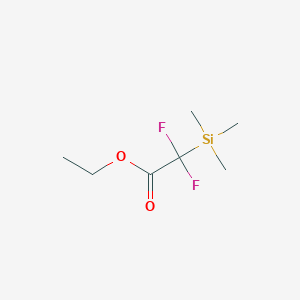 molecular formula C7H14F2O2Si B1586344 Ethyl difluoro(trimethylsilyl)acetate CAS No. 205865-67-4