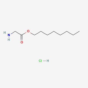 molecular formula C10H22ClNO2 B1586346 Octyl 2-aminoacetate Hydrochloride CAS No. 39540-30-2