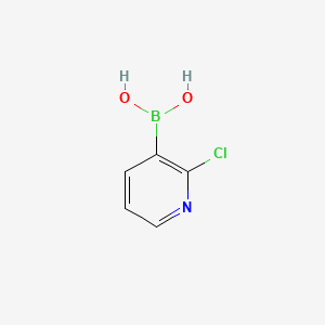 molecular formula C5H5BClNO2 B1586372 2-Chloropyridine-3-boronic acid CAS No. 381248-04-0