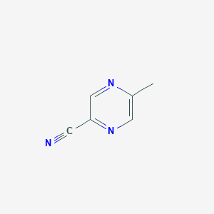 molecular formula C6H5N3 B1586376 5-Methylpyrazine-2-carbonitrile CAS No. 98006-91-8