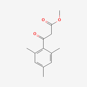 molecular formula C13H16O3 B1586379 Methyl 3-oxo-3-(2,4,6-trimethylphenyl)propanoate CAS No. 677326-72-6