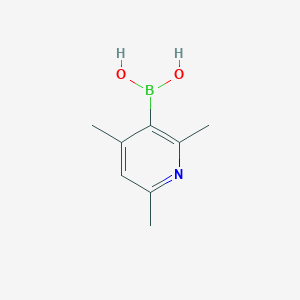 molecular formula C8H12BNO2 B1586393 (2,4,6-trimethylpyridin-3-yl)boronic Acid CAS No. 1029654-17-8