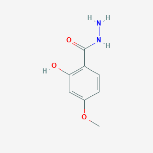 molecular formula C8H10N2O3 B1586396 2-Hydroxy-4-methoxybenzohydrazide CAS No. 41697-08-9