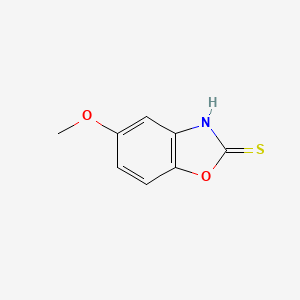 molecular formula C8H7NO2S B1586402 5-Methoxy-1,3-benzoxazole-2-thiol CAS No. 49559-83-3
