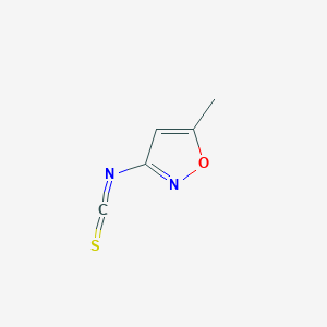 molecular formula C5H4N2OS B1586418 3-异硫氰酸酯-5-甲基-1,2-恶唑 CAS No. 321309-33-5