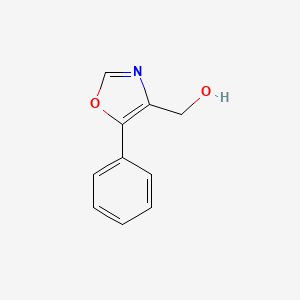 molecular formula C10H9NO2 B1586419 (5-Phenyl-1,3-oxazol-4-yl)methanol CAS No. 352018-88-3