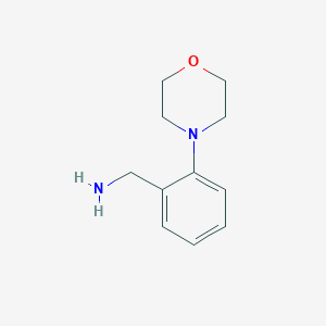 molecular formula C11H16N2O B1586422 2-Morpholinobenzylamine CAS No. 204078-48-8
