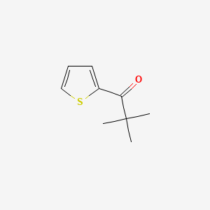 molecular formula C9H12OS B1586424 2-(Trimethylacetyl)thiophene CAS No. 20409-48-7