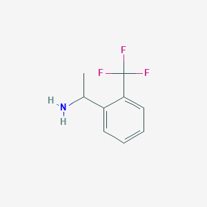 molecular formula C9H10F3N B1586428 1-(2-Trifluoromethylphenyl)ethylamine CAS No. 273384-78-4