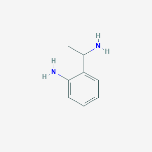 molecular formula C8H12N2 B1586443 2-(1-氨基乙基)苯胺 CAS No. 39909-26-7