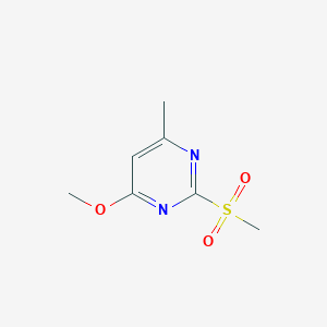 4-Methoxy-6-methyl-2-(methylsulfonyl)pyrimidine