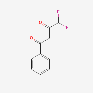 molecular formula C10H8F2O2 B1586453 4,4-Difluoro-1-phenylbutane-1,3-dione CAS No. 62679-61-2