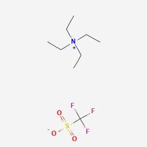 molecular formula C9H20F3NO3S B1586462 Tetraethylammonium trifluoromethanesulphonate CAS No. 35895-69-3