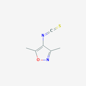 molecular formula C6H6N2OS B1586464 3,5-Dimethyl-4-isoxazolyl isothiocyanate CAS No. 321309-27-7