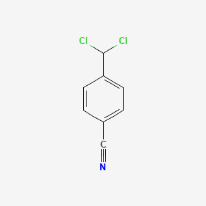 molecular formula C8H5Cl2N B1586465 4-(Dichloromethyl)benzonitrile CAS No. 74231-65-5