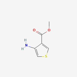 molecular formula C6H7NO2S B1586466 4-氨基噻吩-3-羧酸甲酯 CAS No. 69363-85-5