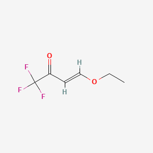 molecular formula C6H7F3O2 B1586470 4-Ethoxy-1,1,1-trifluoro-3-buten-2-one CAS No. 59938-06-6