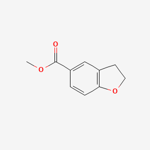 molecular formula C10H10O3 B1586482 Methyl 2,3-dihydrobenzofuran-5-carboxylate CAS No. 588702-80-1
