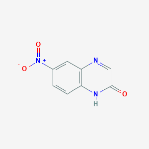 molecular formula C8H5N3O3 B1586489 6-Nitroquinoxalin-2-ol CAS No. 25652-34-0