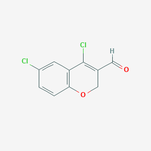 molecular formula C10H6Cl2O2 B1586493 4,6-dichloro-2H-chromene-3-carbaldehyde CAS No. 175205-58-0