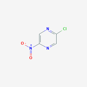 molecular formula C4H2ClN3O2 B1586499 2-Chloro-5-nitropyrazine CAS No. 87885-45-8