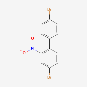molecular formula C12H7Br2NO2 B1586503 4,4'-Dibromo-2-nitro-1,1'-biphenyl CAS No. 439797-69-0