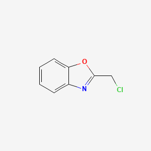 molecular formula C8H6ClNO B1586508 2-(Chloromethyl)-1,3-benzoxazole CAS No. 41014-43-1