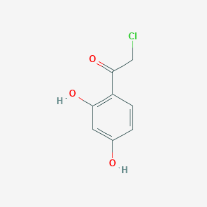 molecular formula C8H7ClO3 B1586509 2-Chloro-1-(2,4-dihydroxyphenyl)ethanone CAS No. 25015-92-3