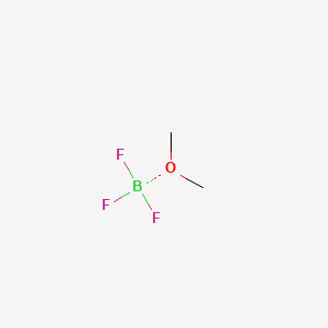 molecular formula C2H6BF3O B1586514 Boron,trifluoro[oxybis[methane]]-, (T-4)- CAS No. 353-42-4