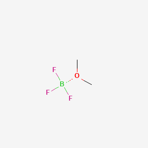 molecular formula C2H6BF3O B1586514 Boron trifluoride dimethyl etherate CAS No. 353-42-4