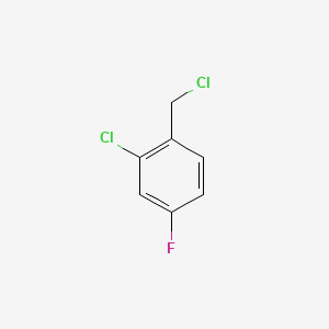 molecular formula C7H5Cl2F B1586517 2-氯-4-氟苄基氯 CAS No. 93286-22-7